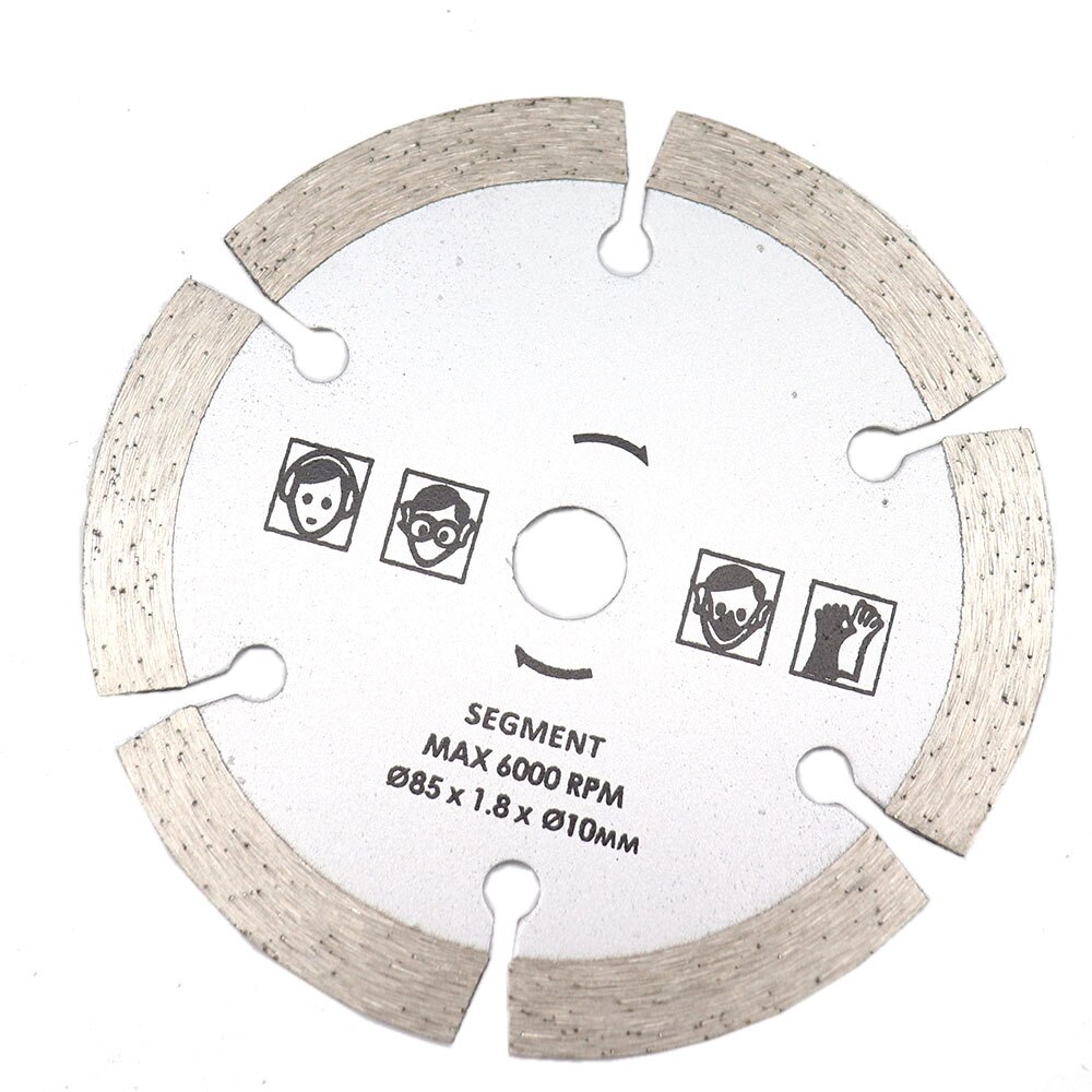 1pcs 85 Mm 10mm/15mm Mini Circular Saw Blade Wood Cutting Blade For Concrete Slotting Dry Cut Marble