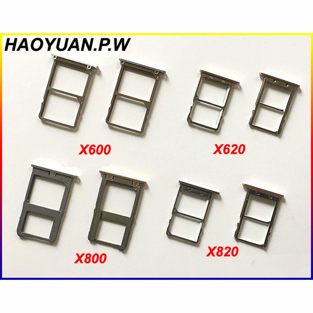 HAOYUAN. P, W 100% Original carte SIM plateau adaptateur support de remplacement pour LeEco 1X600, Le Max2 Max 2X820, 2pro X620, 1pro X800