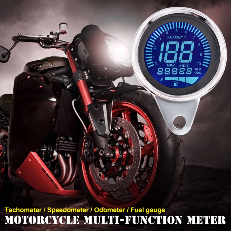Multifunctional Motorcycle Instrument Panel Backlight Gauge Light Accessories