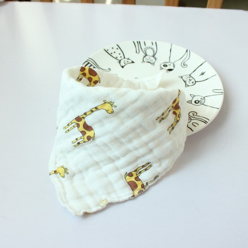 Baby Leuke Katoen Bib Burp Doek Kwijlen Tandjes Waterdichte Slabbetjes Bloem Print Handdoeken 122