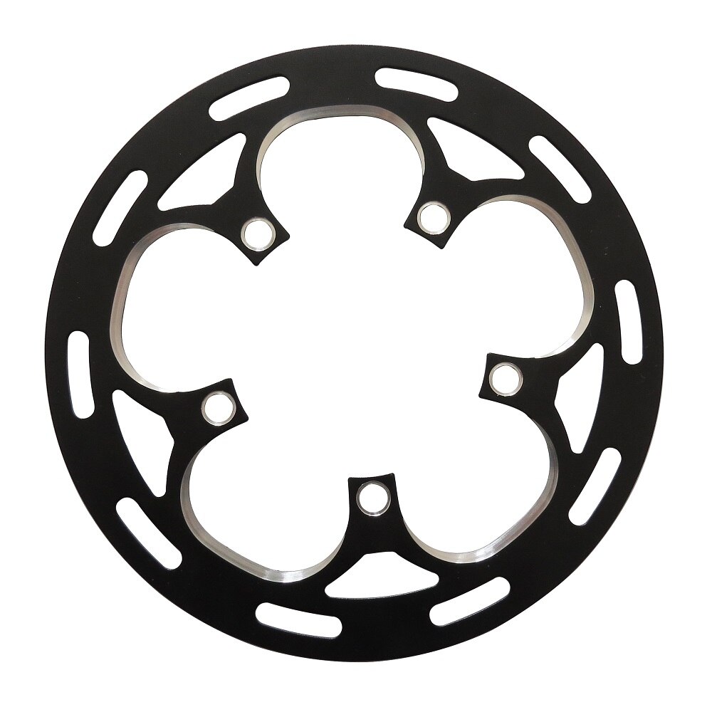 Truyou 110 bcd kædedæksel i aluminiumslegering 44t 46t 48t 50t 52t 53t beskyt dæksel støtte cykel kædehjul kædehjulbeskyttelse