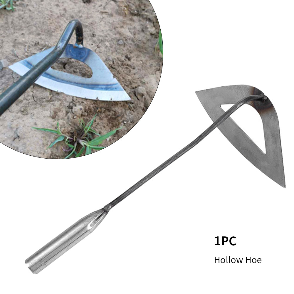 Agriculture Tool Handheld Stainless Steel Practical Hoe Long Handle Home Garden Small Fast Planting Vegetable For Weeding