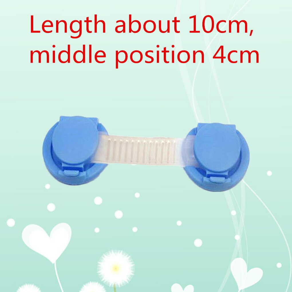 3pcs Baby Safety Drawer Cabinet Locks - Flexible Plastic Child Safety Lock: 2