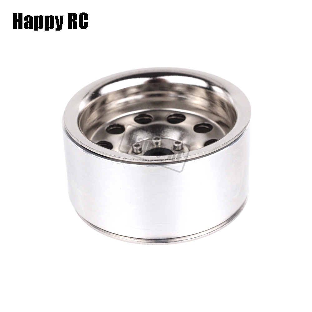 2.2 inch Metal Beadlock Wielvelgen Naaf 12mm Hex Voor RC Rock Crawler Truck 1/10 CROSS YIKONG TRX4 TRX6 SCX10 Wraith RBX10 CAPRA YETI