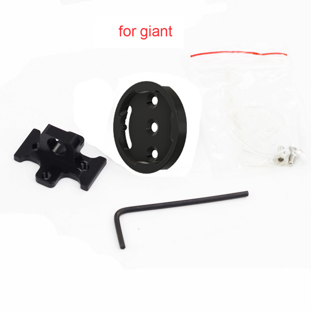 TRIGO Cycling Computer Mount for Brompton 3Sixty Bikes S M P Bar fit Edge Bryton WAHOO GPS Mount Holder Bike Accessories: black for giant