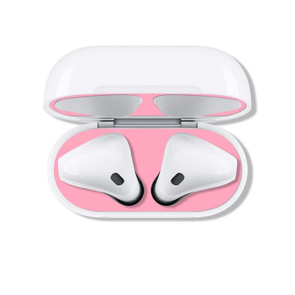 2x Ultra Thin Dust-proof Cover Film Protective Sticker Skin Dust Guard Stickers For Apple Airpods Earphones Charging Box