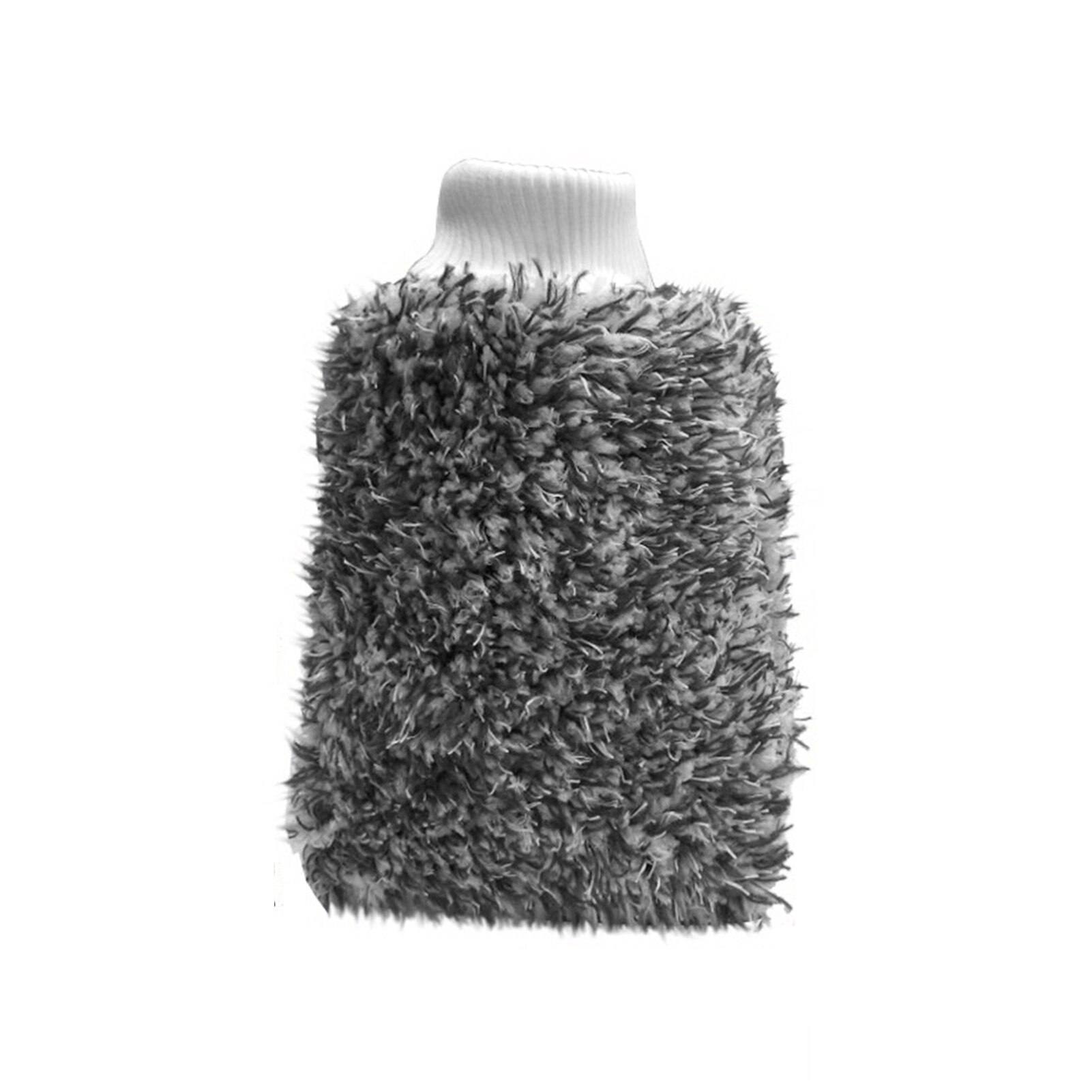 Luva multifuncional de microfibra, ultra portátil, anti-arranhão, lavagem de carro, acessórios, ferramentas de lavagem de carro: Preto