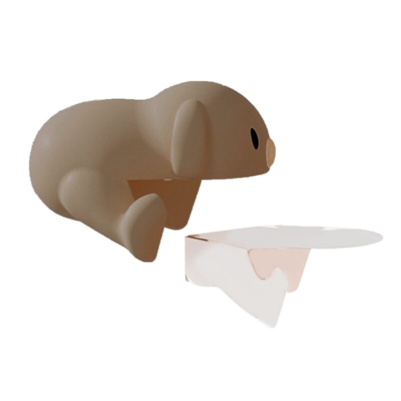 Cartoon Dier Hond Tafel Hoek Protector Bumper Meubels Edge Protector Baby Veiligheid Siliconen Bescherming Voor Tafel Bureau: coffee