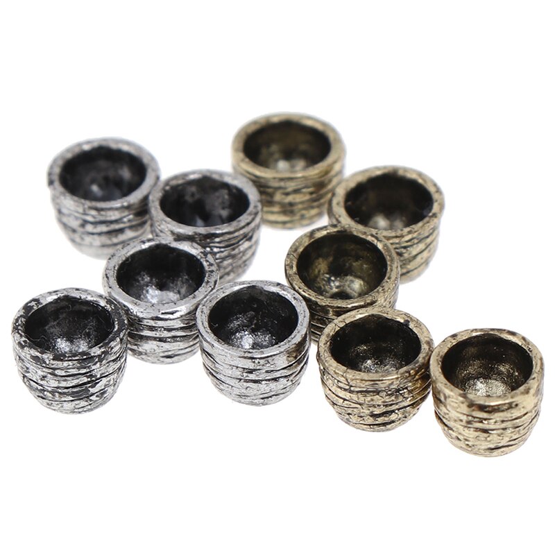 5pz Metallo Tazza di Tè Insieme Teiera 1: 12 Dollhouse Mobili in Miniatura Da Pranzo merce Giocattolo