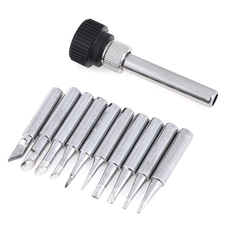 Lead-free Soldering Iron Tips Solder Tip 900M-T For Hakko 936 907 8586 898D 936d Lukey 852D Rework Soldering Station Tool casing