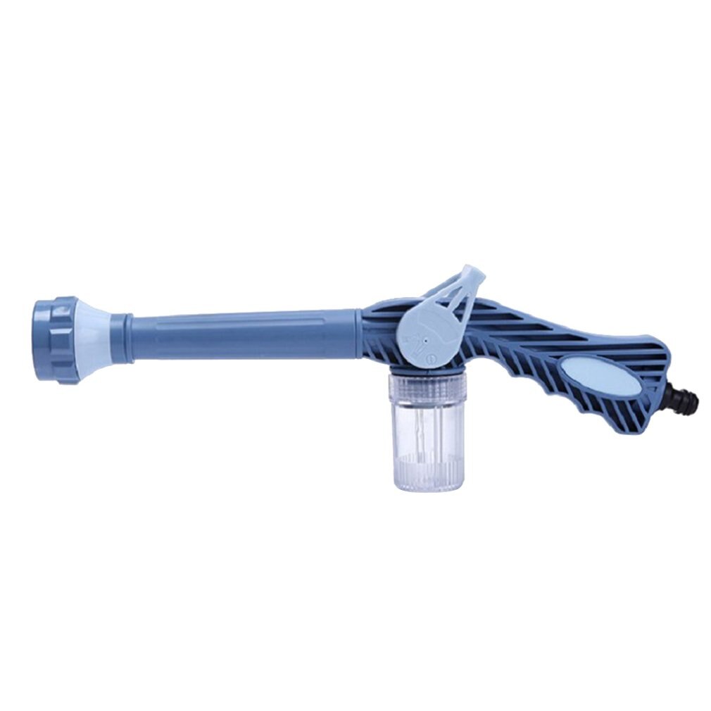 Jet Water 8-Nozzle Multi-Function Spray Gun W/Built-In Soap Dispenser - Blast Away All Those Dirty Jobs