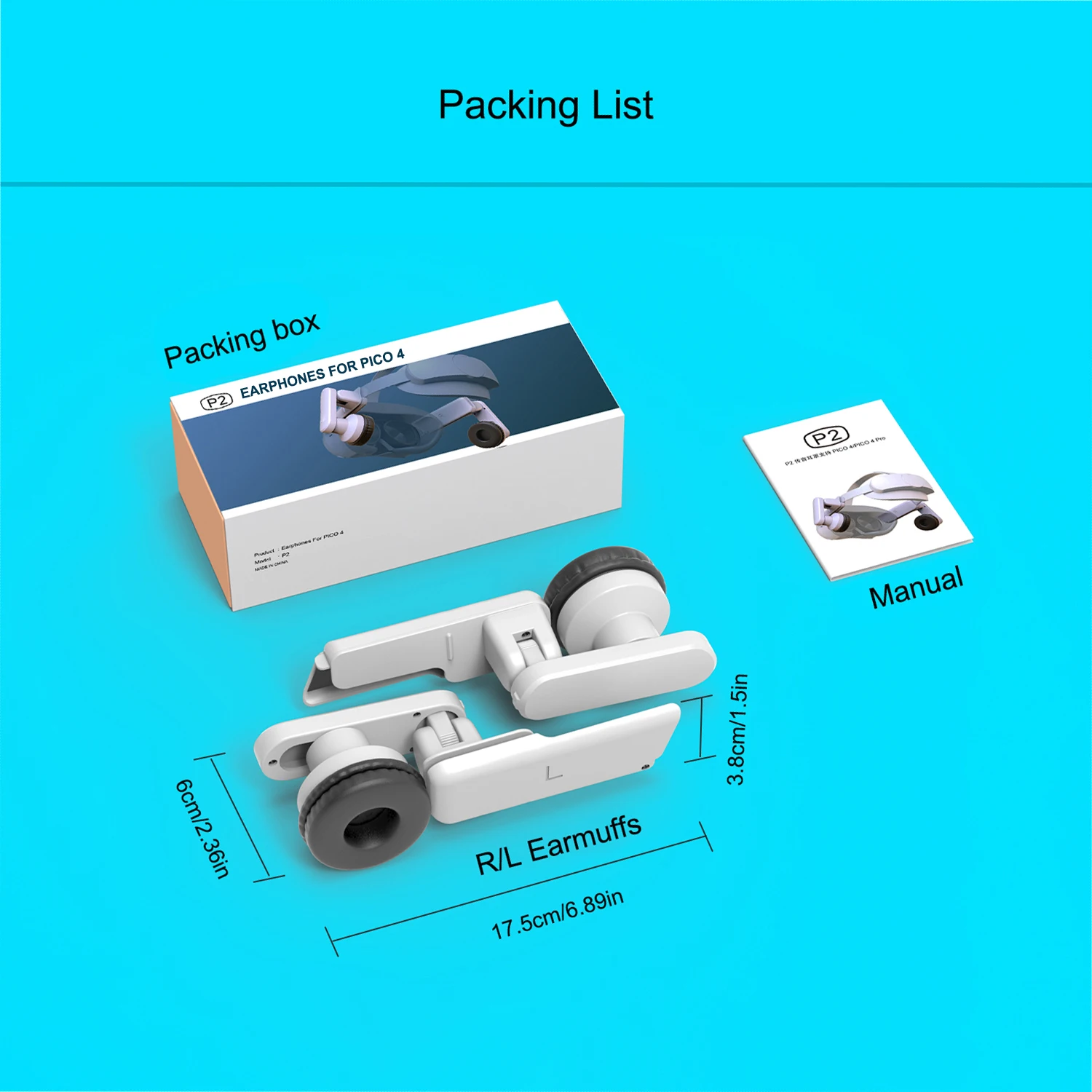 Nuevas orejeras para PICO 4 PRO VR, auriculares con sonido mejorado, orejeras cómodas ajustables para PICO4, correa para la cabeza, accesorios para auriculares: Default Title