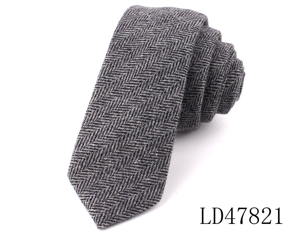 Skinny lana corbatas para los hombres de las mujeres de boda para el novio de lana lazos niño niñas ajustada a cuadros corbata Gravata de boda corbata: LD47821