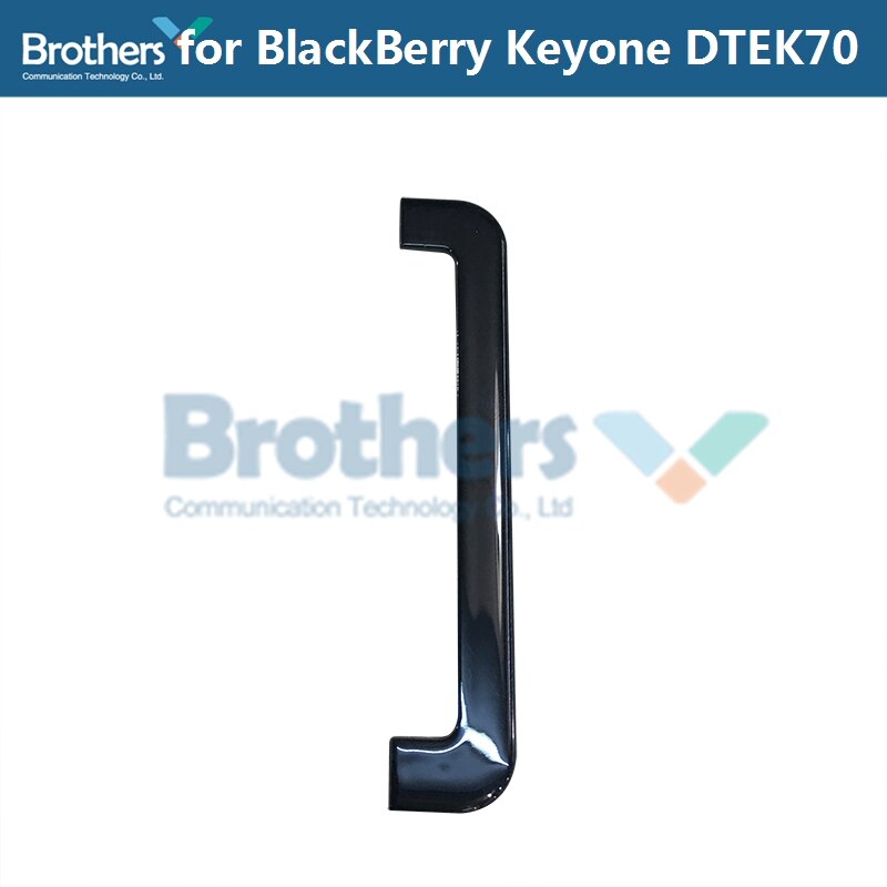 For BlackBerry KEYone DTEK70 DTEK 70 Back Cover Battery Door Housing Flake Top UP Bottom Cover BackCover Phone Replacement: Bottom Cover Black