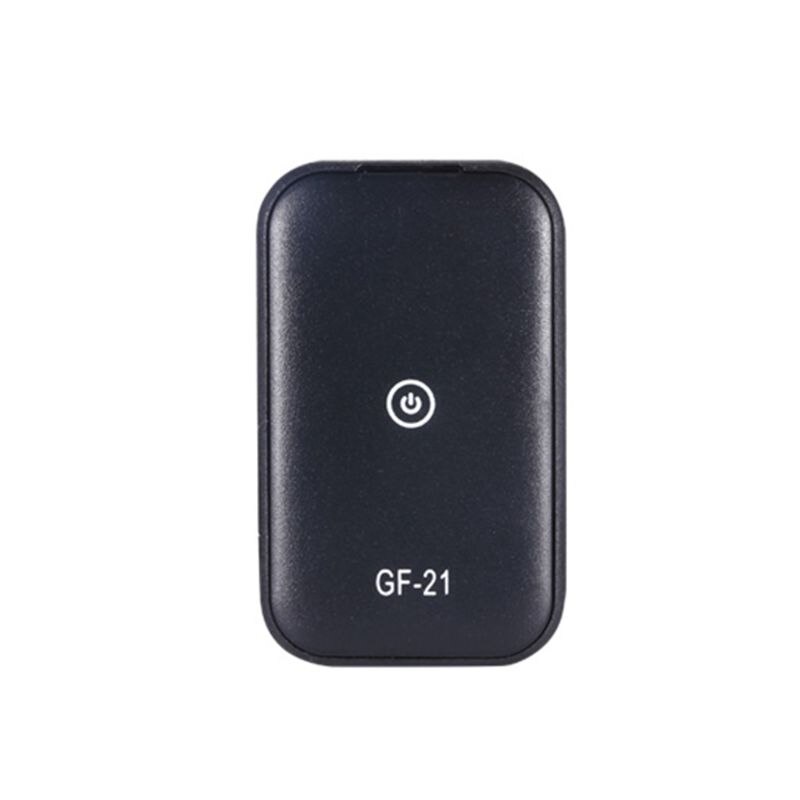 Gf21 mini gps realtid bil tracker anti-mistet enhed stemmestyring optagelse locator mikrofon wifi + lbs + gps positioneringsenhed