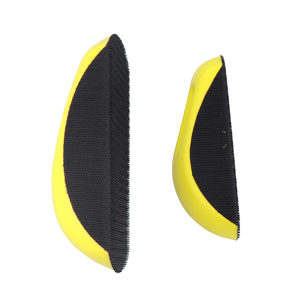 Slipeskiveholder sandpapirunderlag poleringspute håndslipekloss pu-skum slipeskive