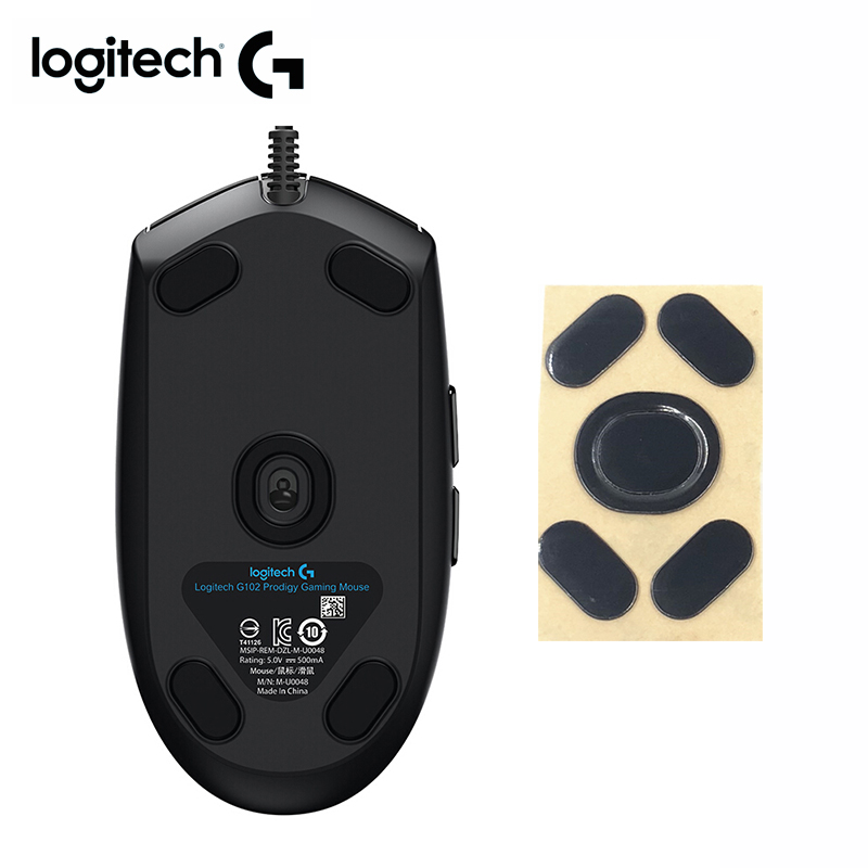 Logitech Mouse Skates G102 2nd Gen Lightsync 1st Gen Prodigy Gaming 2Pcs 3M Muis Feets Verwijderbare Lijm