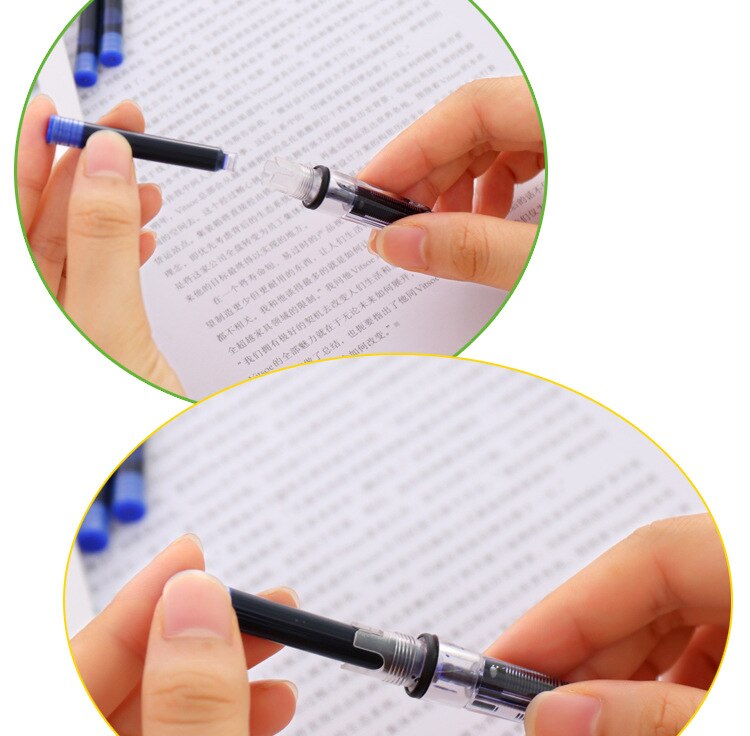 1 Pen+6 Colors Fountain Pen Students Practice Word... – Vicedeal