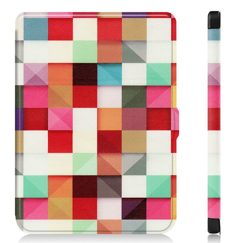 2020 nowe Ultra cienkie inteligentne etui do Kobo Nia PU skórzane etui eBooks pokrowiec ochronny do etui Kobo Nia Funda Capa: HLF