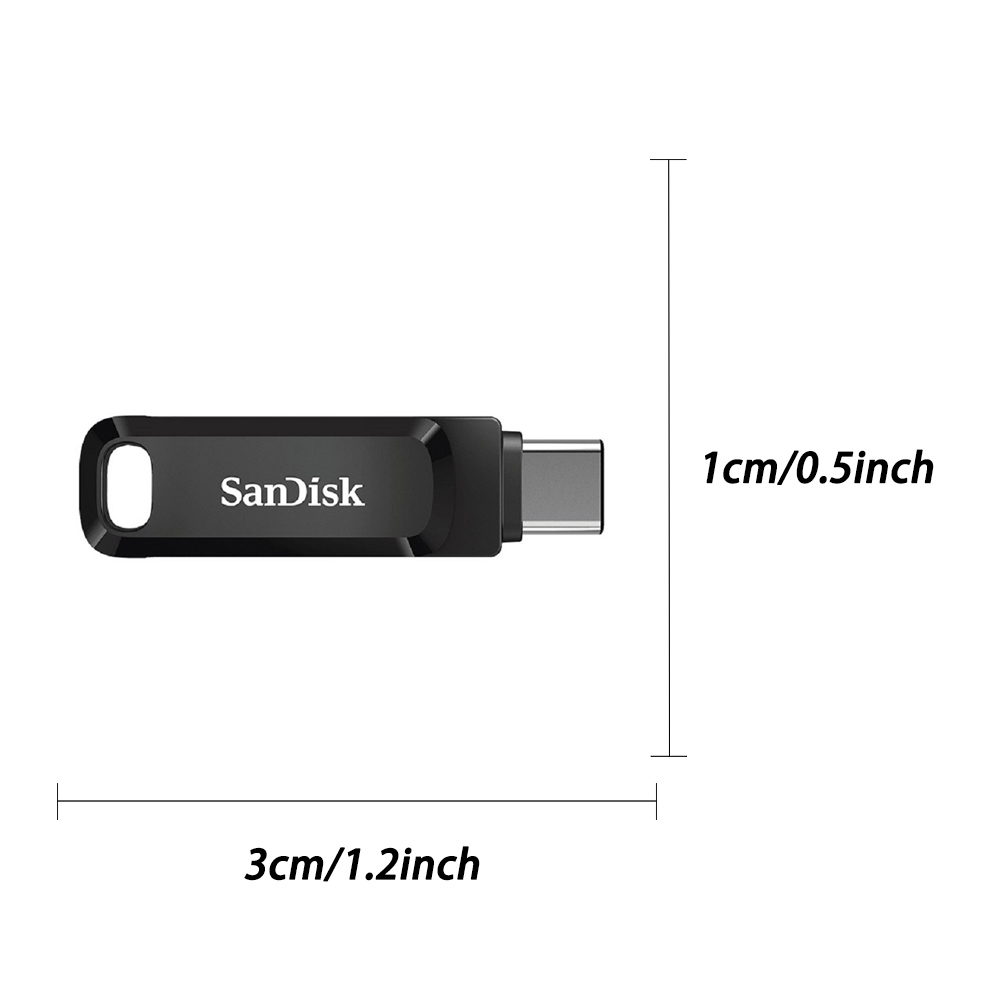 Original SanDisk SDDDC3 USB 32G 64G 128G 256G 512G 1T Pendrive hoch Max bis zu 400Mb/s 3,2 Yype C OTG Für Laptop Tablette Telefon