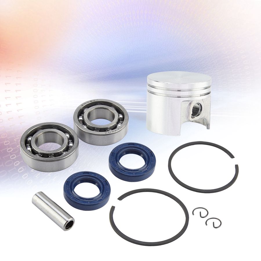 Segments De Piston 40 Mm X 1,2 Mm EMSea - Lot De 4 - Compatible Stihl