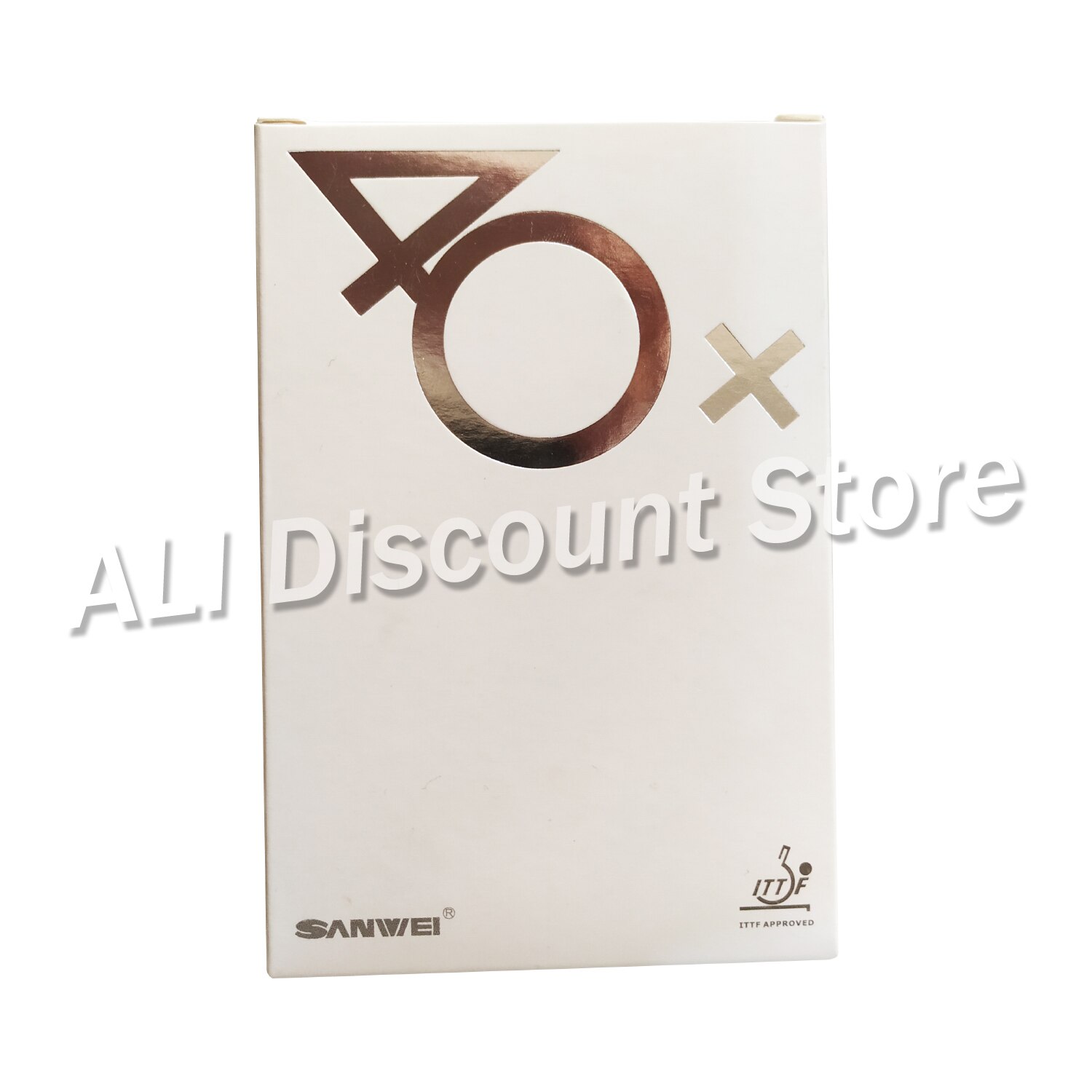 6 balls SANWEI Gold 3-Star Plastic 40+ Table Tennis Ball ITTF Approved Material ABS Poly Ping Pong Balls