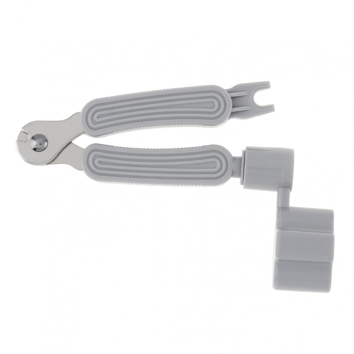 3 IN 1 Multifunctional Portable Guitar Tool Guitar String Winder and Cutter Clippers Bridge Pin Puller Peg Winder