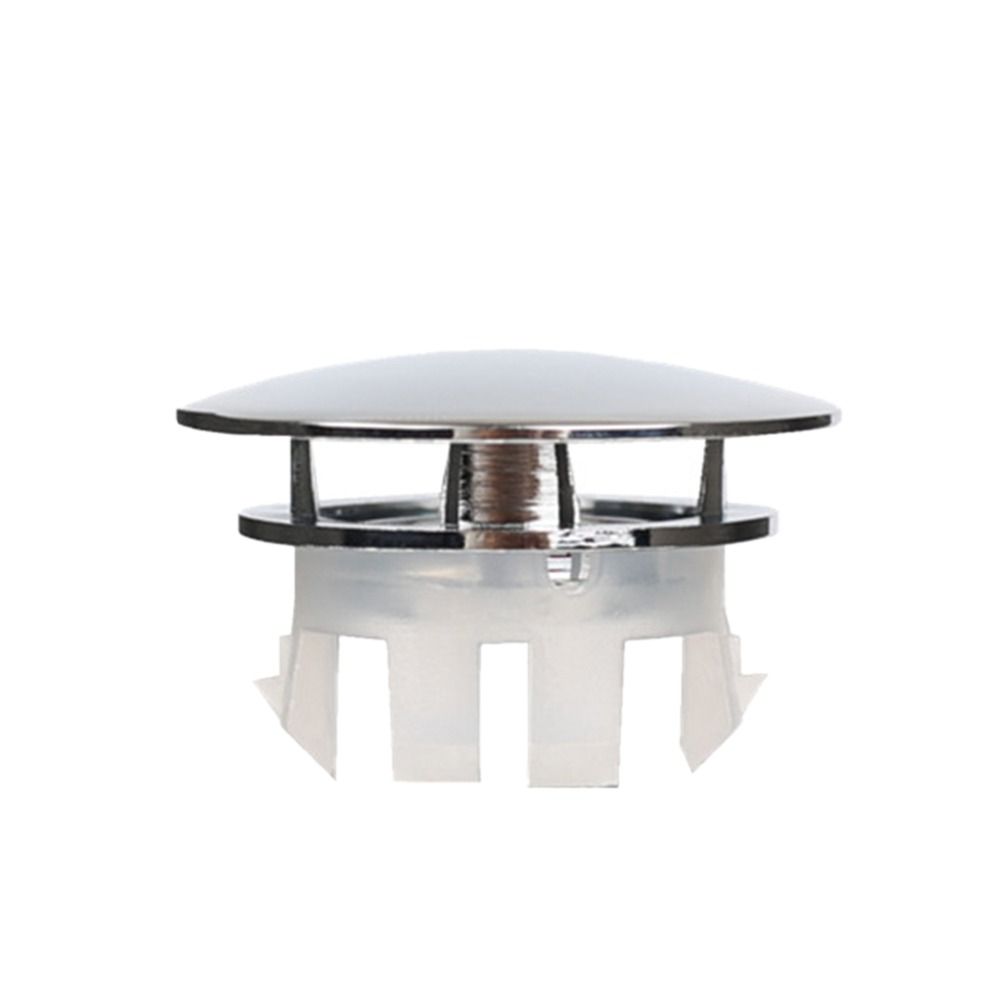 Koperen Gootsteen Overloop Deksel Trim Ring Gat Dop Wastafel Rond Dubbellaags Overloop Ring Plug Keuken Badkamer Accessoires: WHITE