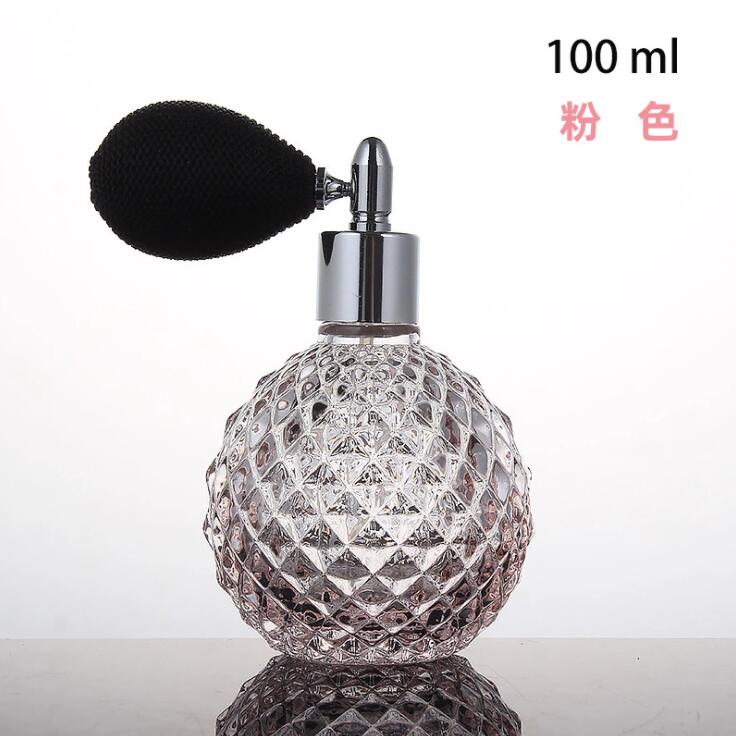 Unieke Parfumflesjes Draagbare Vintage Crystal Glas Parfum Fles Met Verstuiver Lege Cosmetische Mini Hervulbare Flessen: 2