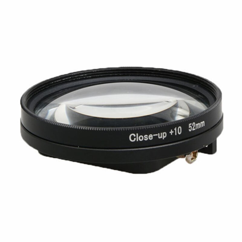 ORBMART 52mm Lupe 10x Vergrößerung Makro nah dran hoch Objektiv Für GoPro Held 5 6 7 Schwarz gehen Profi Held5 kamera Objektiv Filter