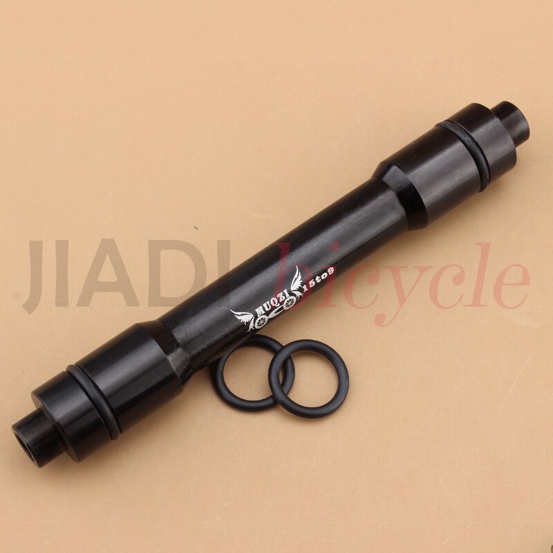 Muqzi Mtb Naven As Diameter Conversie Zetel 15 Mm Buis As Hub 9 Mm Mountainbike Fietsen legering Conversie As: balck