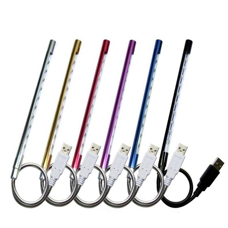 Neue Mini USB LED Licht Computer Lampe Helle flexibel 10 LEDs lesen Lampe für Notizbuch Laptop Computer PC Tastatur lichter