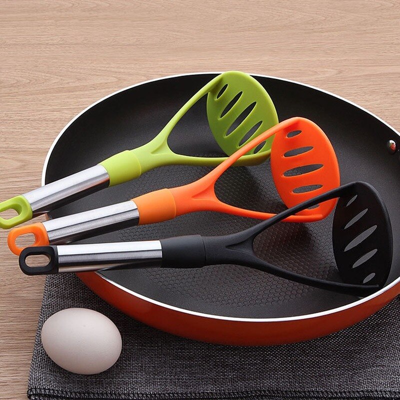 ZLCA Potato Mashers Kitchen Cooking Tools For Stainless Steel PP Plastic Pressure Mud Puree Vegetable Press Maker Accessories