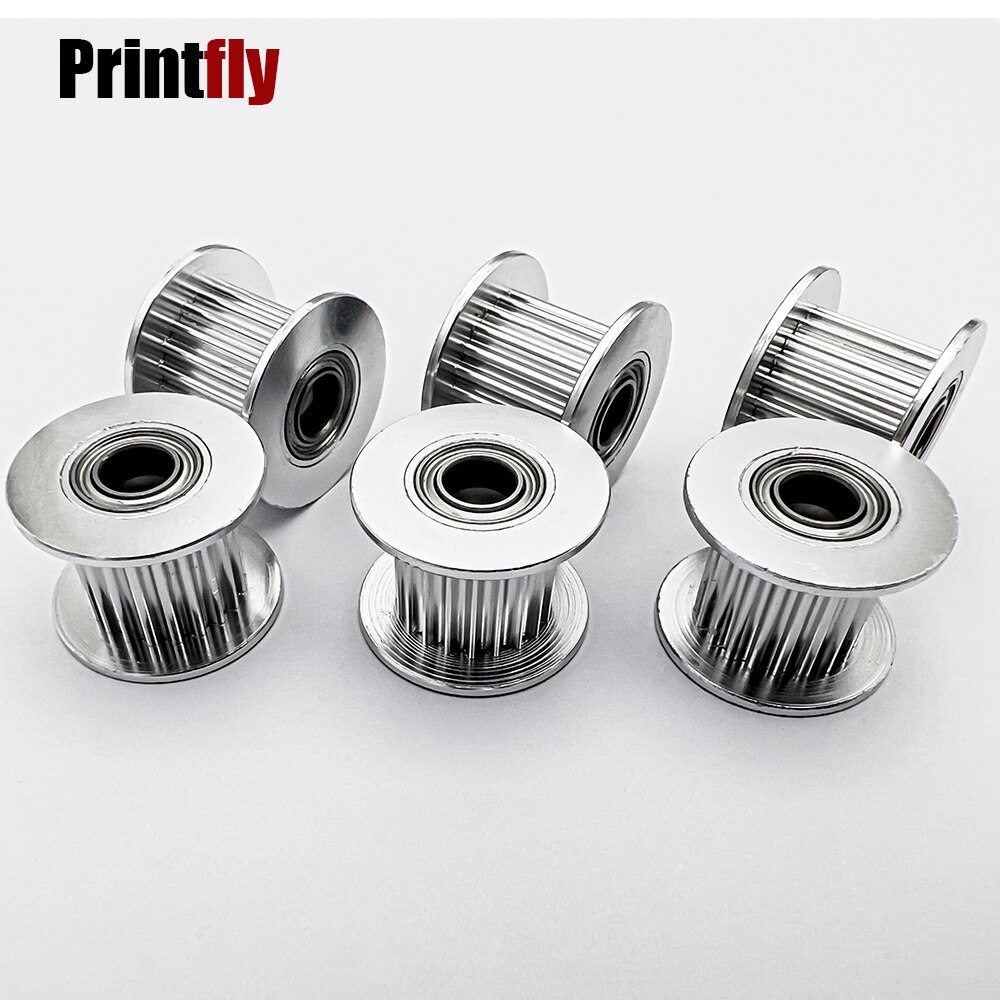 5pcs Smooth Idler Belt Pulleys 18x13mm 5mm Inner Diameter For 10mm 2GT