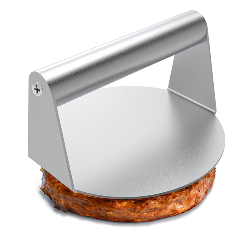 Presse à hamburgers en acier inoxydable, broyeur de viande, moule circulaire pour charcuterie, accessoires de cuisine