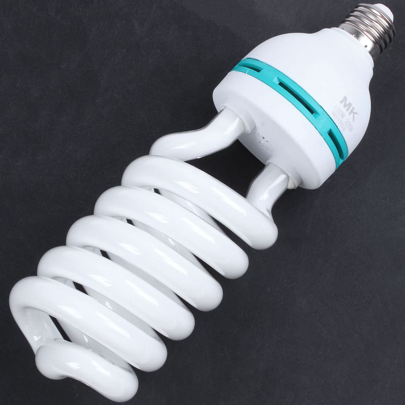 E27 220v 150w 5500k fotografia estúdio lâmpada luz de vídeo luz do dia lâmpada branca