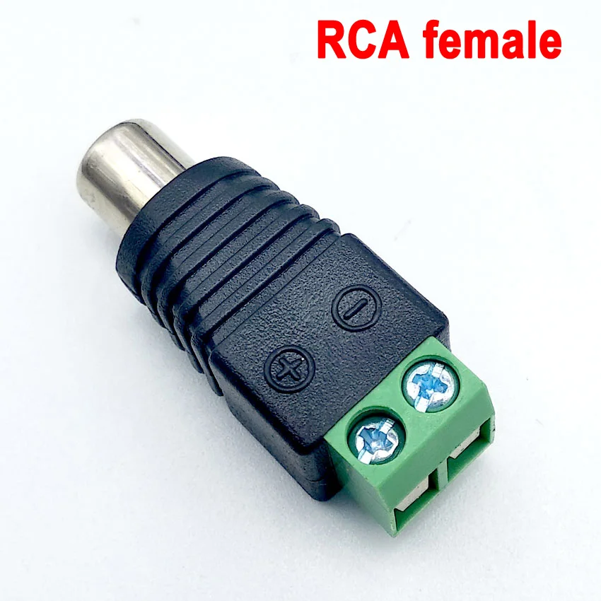 3.5mm 2/3/4 pole stekker/vrouwelijke schroef terminal socket mono/stereo connector 3.5mm 1/8 Inch hoofdtelefoon audio-ingang adapter: WHITE / bundel 2