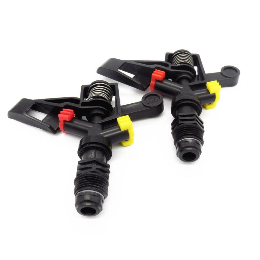 1/2 inch Plastic Irrigation Sprinkler Garden Greening Rotatable Sprayer for Lawn Garden Landscape Irrigation