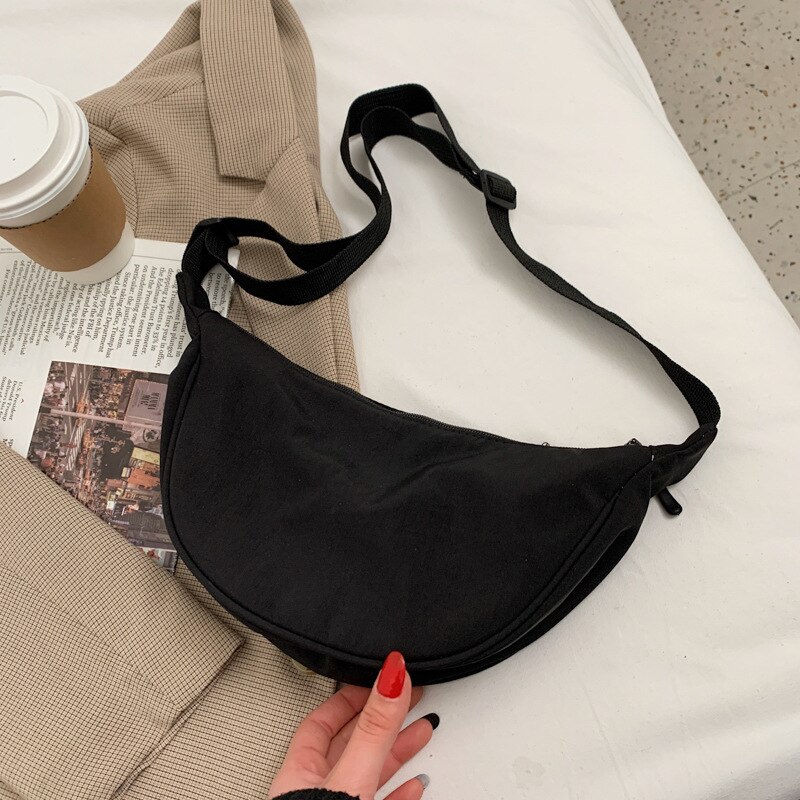 Tx dumplings tasche unisex damen hüftgürtel reisetasche handtasche brusttasche bullet pack messenger crossbody schultertasche tx tasche: Schwarz