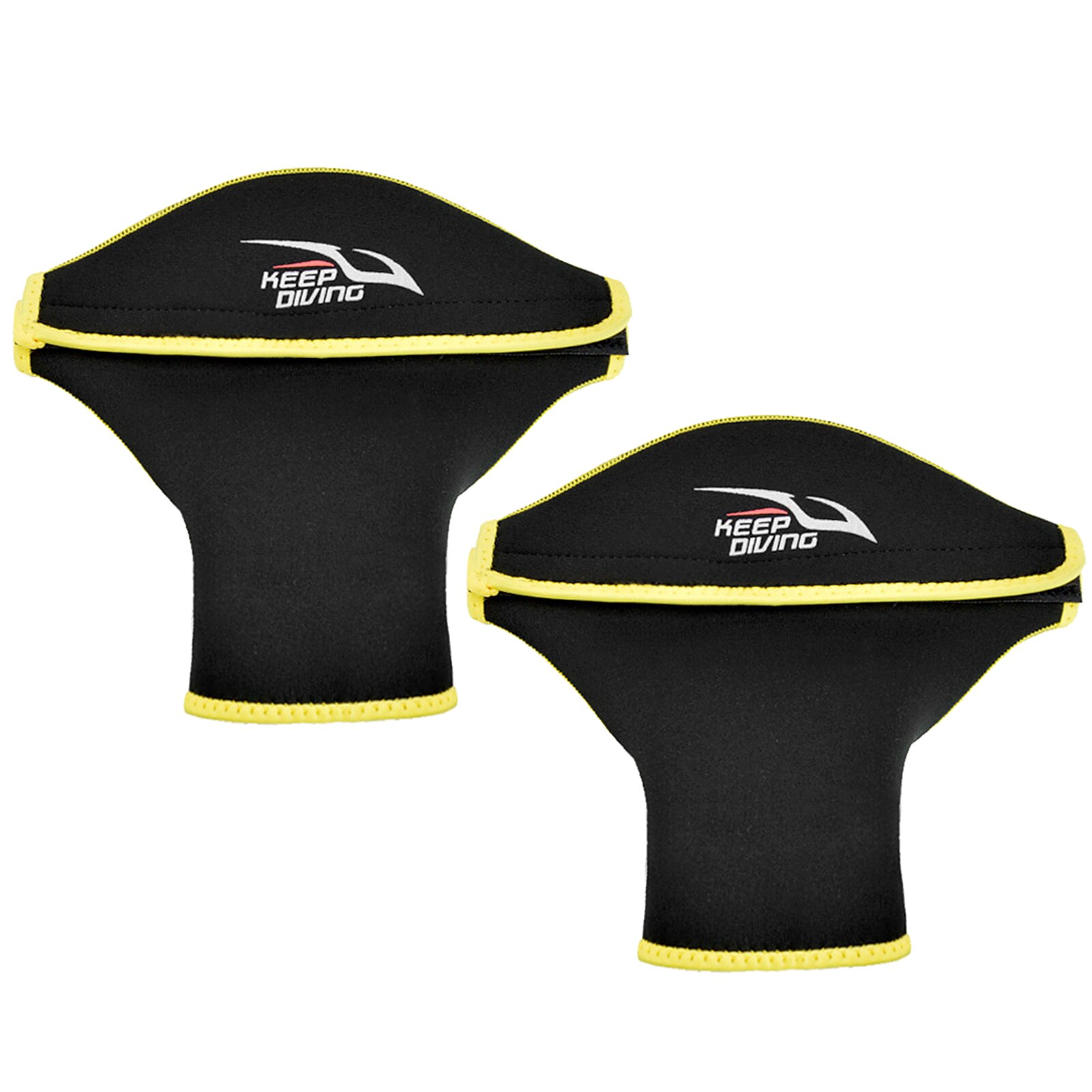 1 Paar 3Mm Neopreen Paddle Water Slip Handschoenen Paddle Wanten Kajak Peddelen Mitts Voor Kayak Kano Opblaasbare Boot: gold