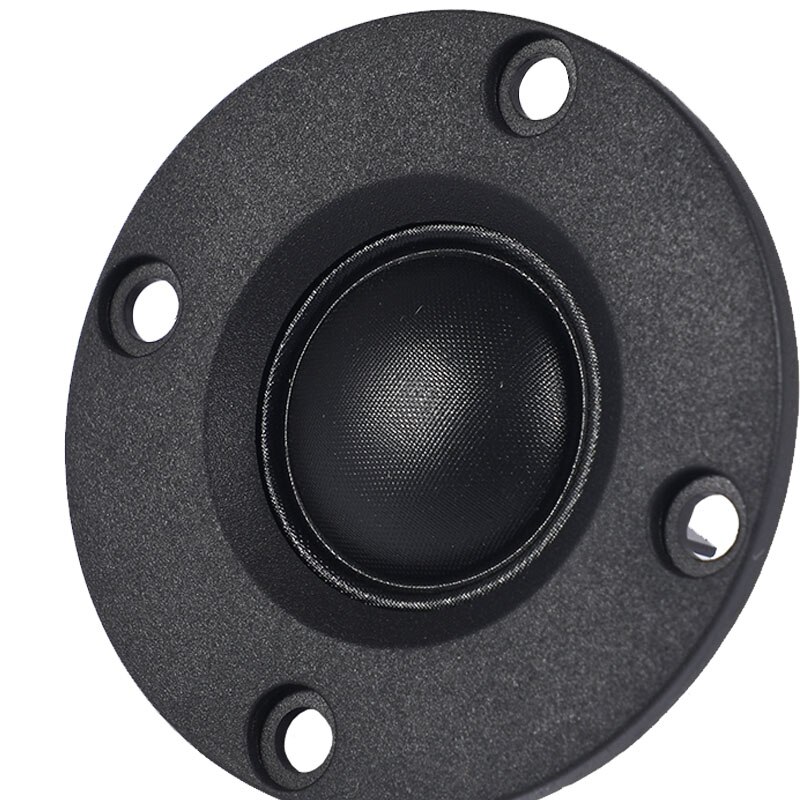 2Pcs Tweeter Speaker 6 Ohm 30W Hifi Zachte E Zijde Film Treble Luidspreker Neodymium Getande Aluminium Koellichaam