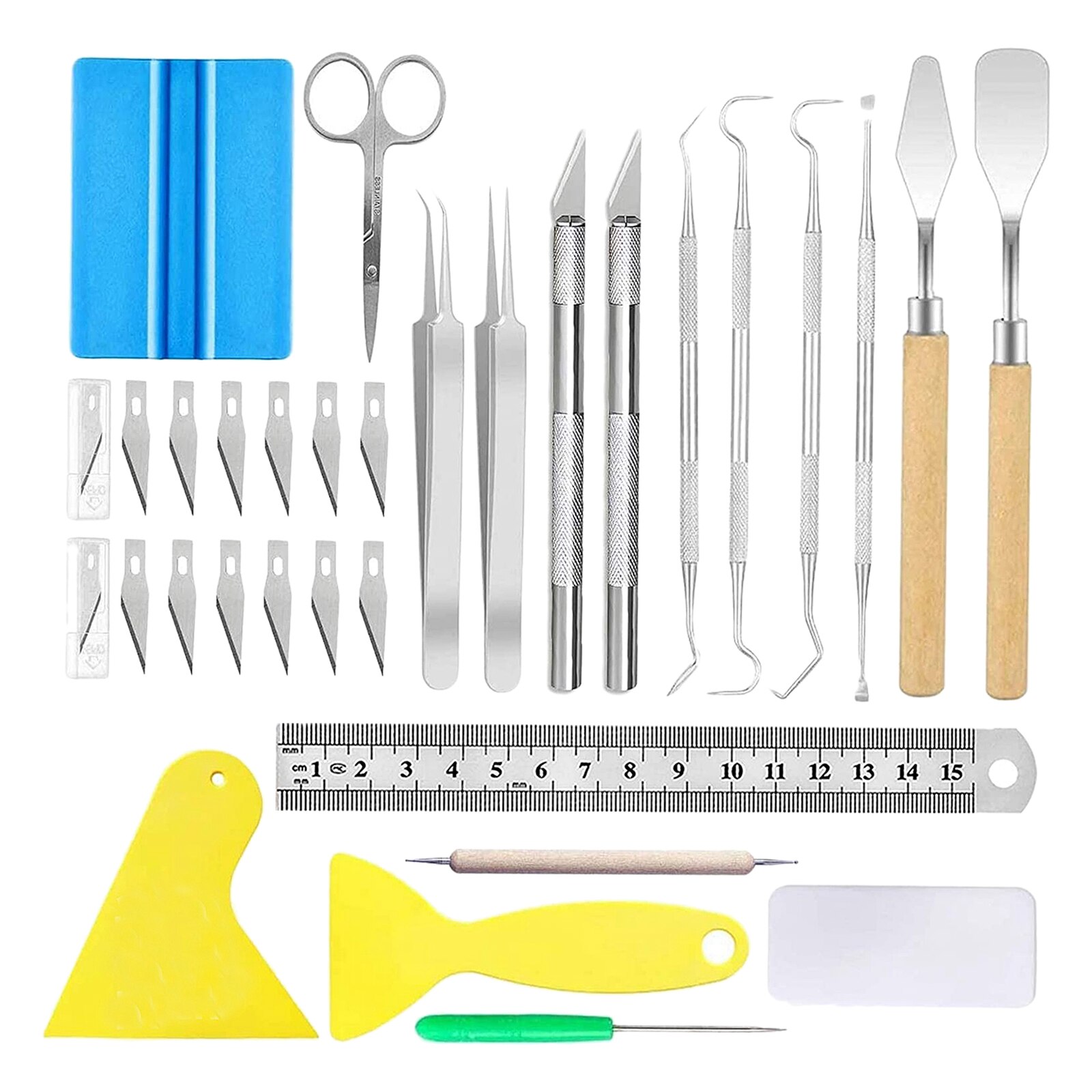 38 Crafts Vinyl Tool Weeding Precision Diy Basic Set for Cricut