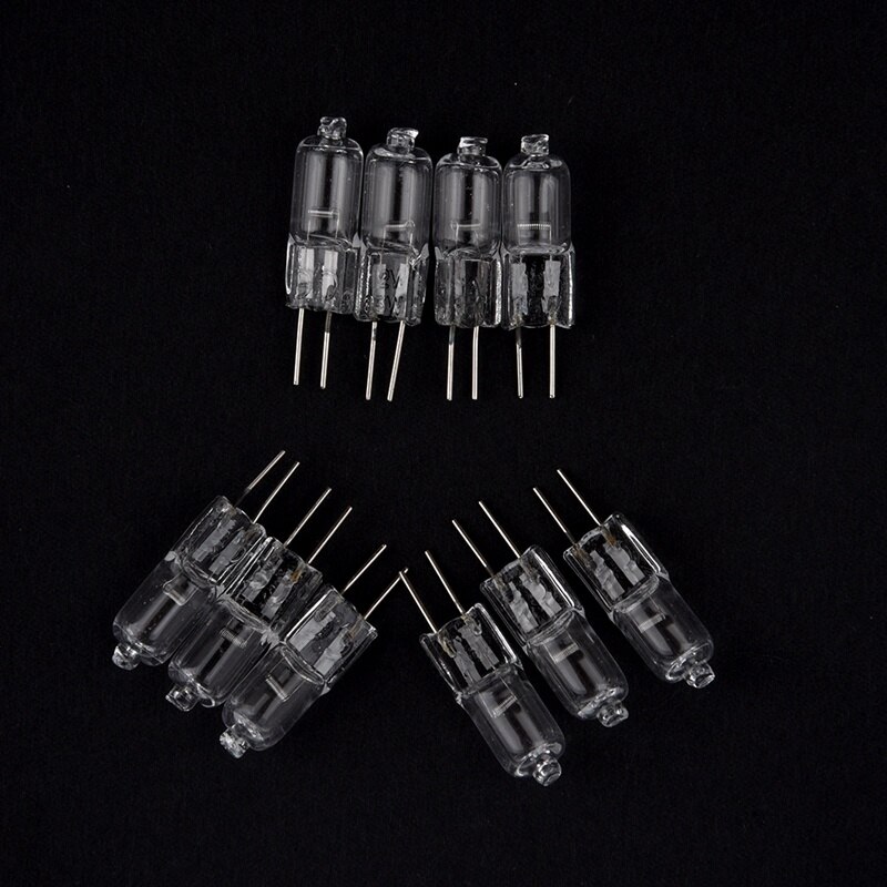 10 stücke, G4 Halogen lampe 12V 35W Stift lampe warm weiß