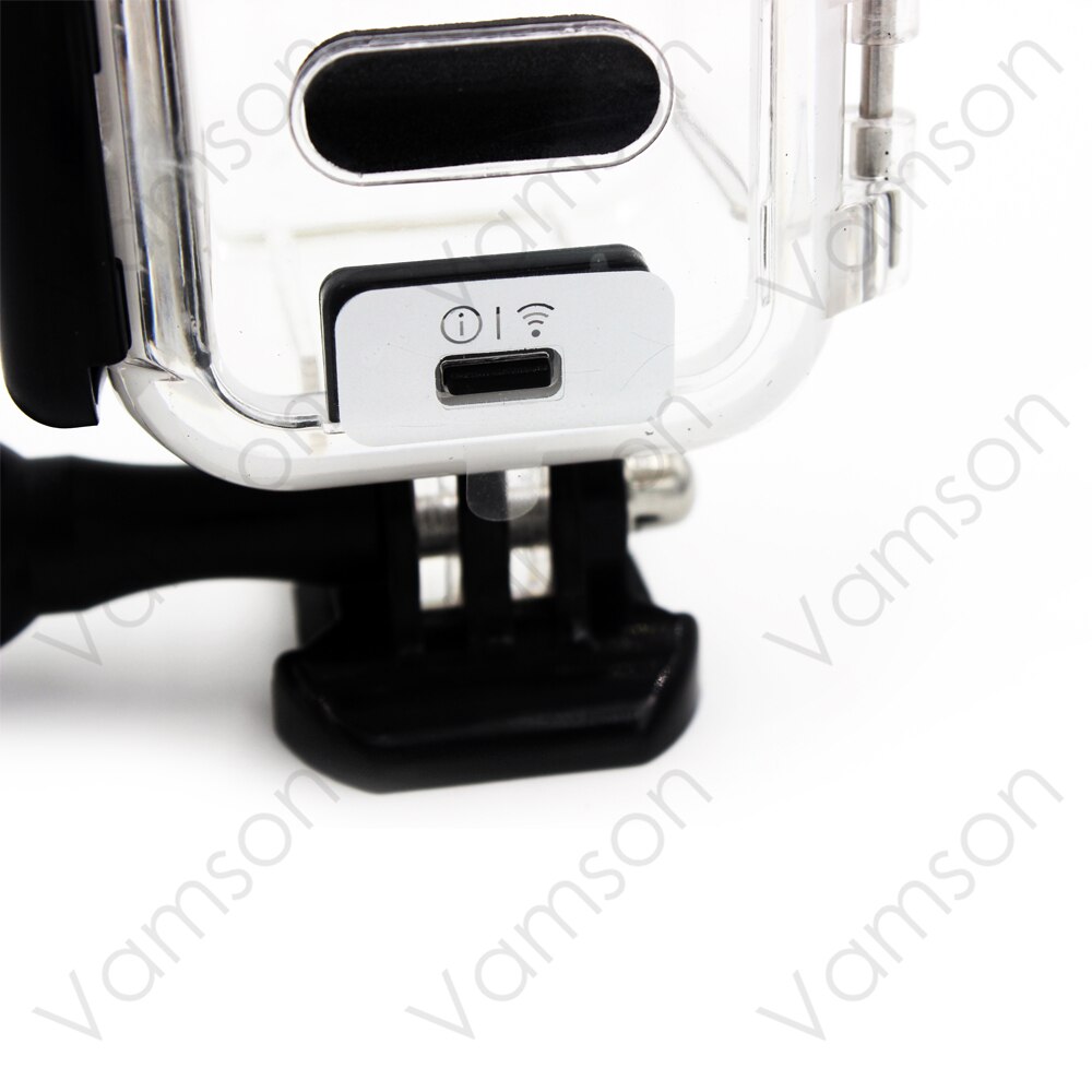 Vamson voor gopro onderwater 45m waterdicht voor gopro hero 5 4 sessie behuizing