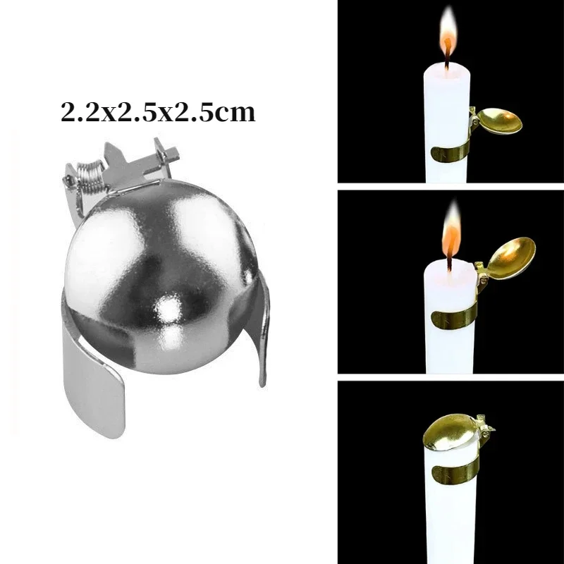 Kerzenlöschwerkzeug, Kerzenlöscher aus schwarzem Metall, Docht zum Trimmen von Kerzen, Schere/Haken/Kerzenablage/Kerze, Pflegewerkzeug: Pflaume