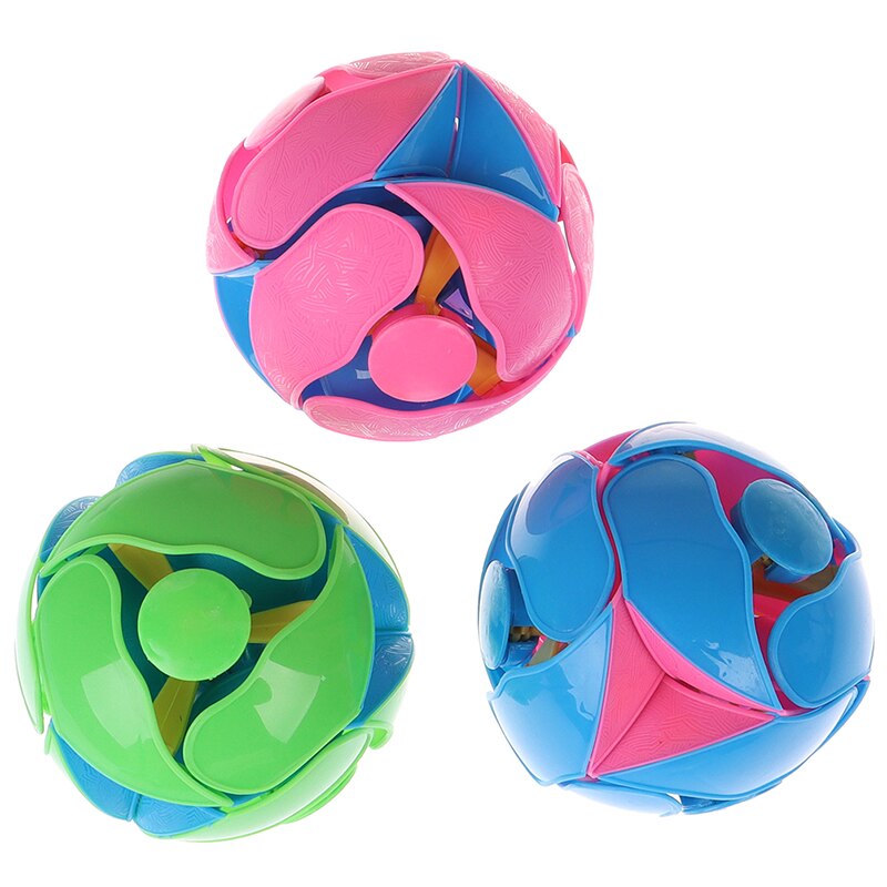 1 Pc Children's Hand Throwing Color Changing Ball Magic Ball Toy To Relieve Stress Novelty Color Changing Magic Ball
