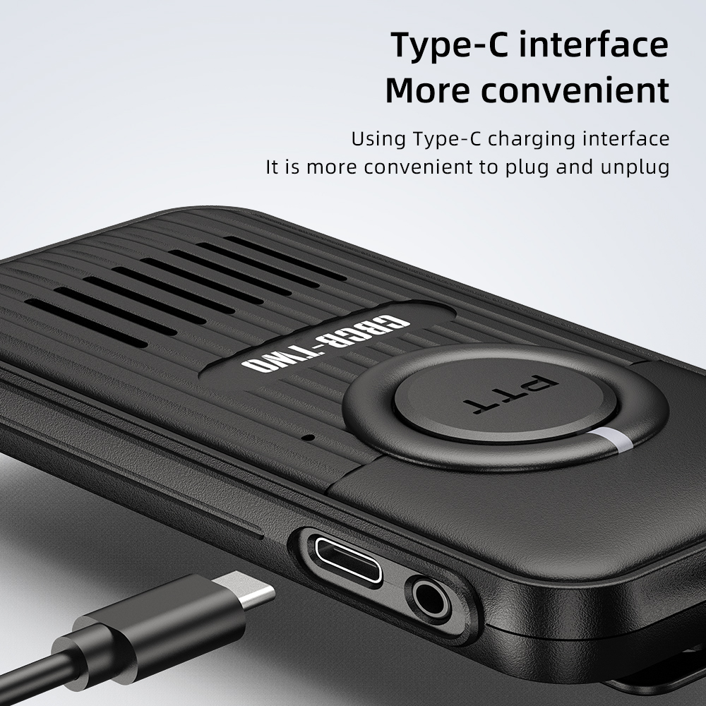 CBCBTWO GT-408 Mini Walkie Talkie And Light Body Radio Communicator for One Day Restaurant Commuting Plastic Surgery Hospital