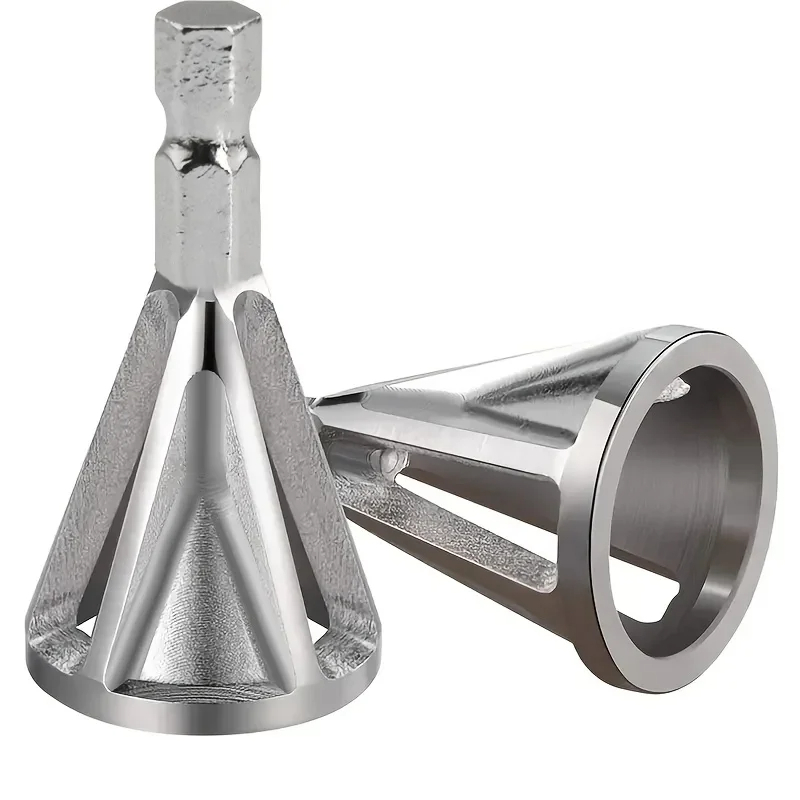 1 st Metaal Ontbramen Afkanten Gereedschap voor Boorkop Externe Slijphoek Trimmen Geschikt voor verschillende materialen: Default Title