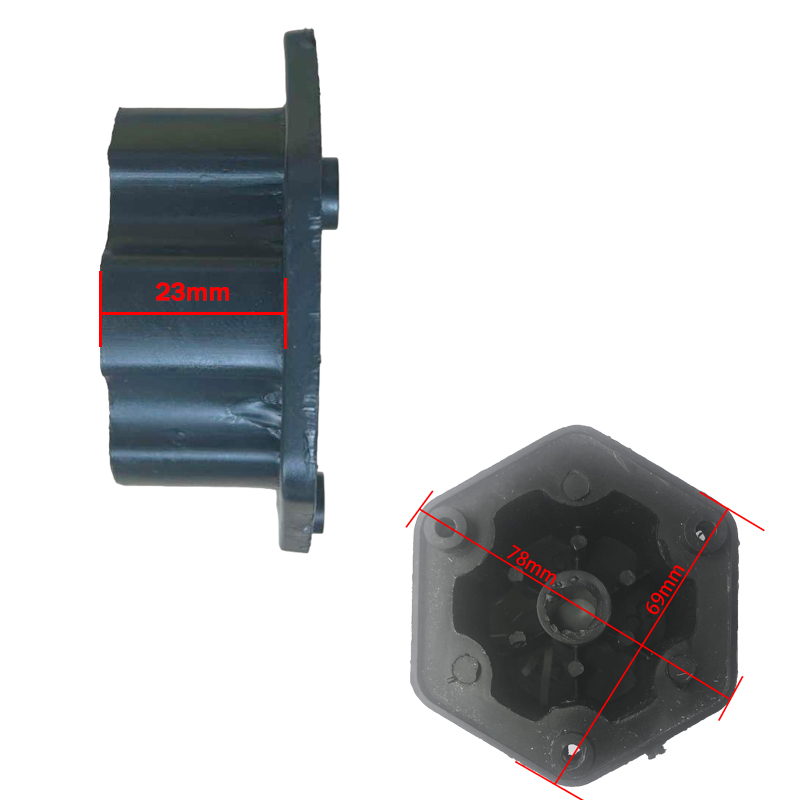 Kinderen elektrische auto motor versnellingsbak band adapter verbinding clip, rit op speelgoed auto versnellingsbak koppeling motorfietsen wiel clip koppeling: WHITE
