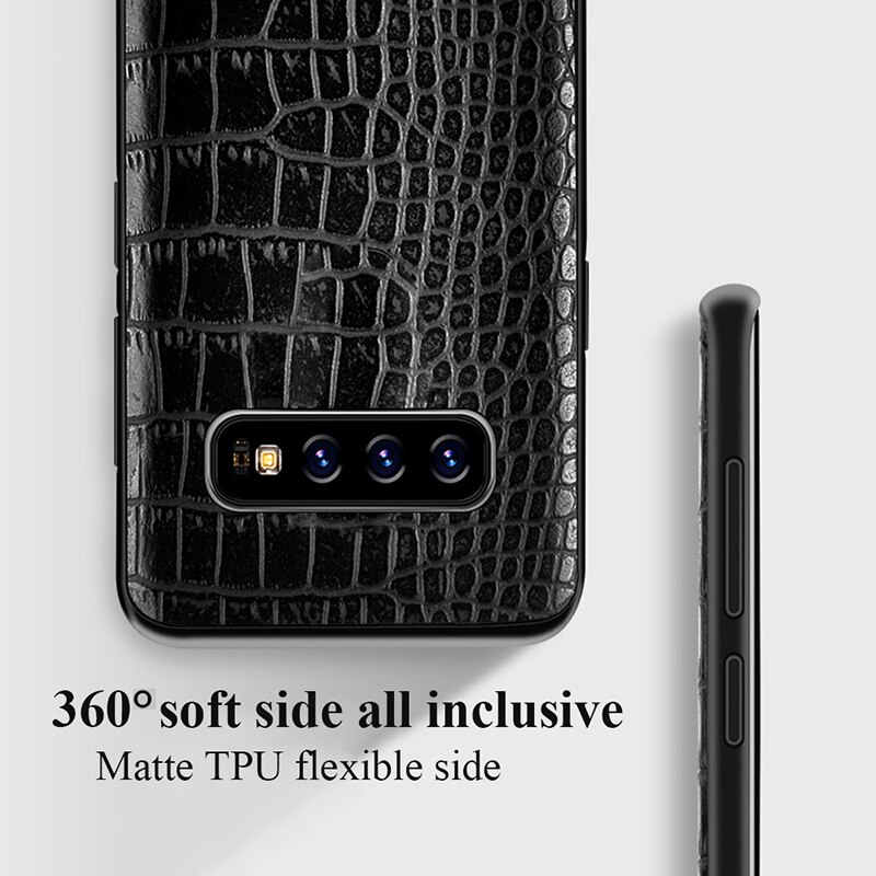 Case on for Samsung Galaxy S10 plus S10e phone cover s10plus 10s s 10 e samsungs10 s-10 protective conque anti fall bumper shell